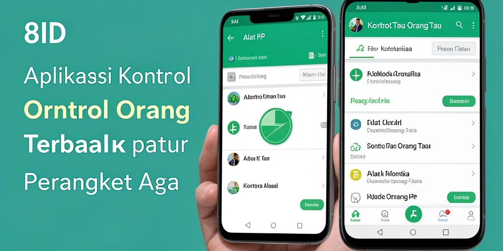 Antarmuka aplikasi 8ID yang intuitif dan ramah pengguna.
